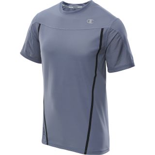 CHAMPION Mens PerforMax Short Sleeve T Shirt   Size: Large, Folkstone Grey