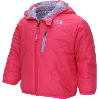 THE NORTH FACE Infant Girls Reversible Perrito Jacket   Size: 18m, Passion Pink