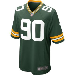 NIKE Mens Green Bay Packers B.J. Raji Game Team Color Jersey   Size: Large, Fir
