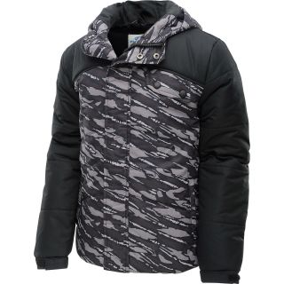 SLALOM Boys Insulated Winter Jacket   Size: Xsmallboys, Blue Tiger Camo