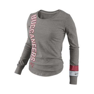 NIKE Womens Tampa Bay Buccaneers Go Long NFL Long Sleeve Top   Size: Small,