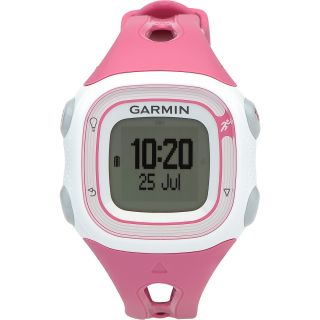 GARMIN Forerunner 10 GPS Sports Watch, Pink/white