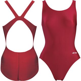Dolfin HP Back Swim Suit Girls 22 28   Size: 22, Maroon (7202L 270 22)