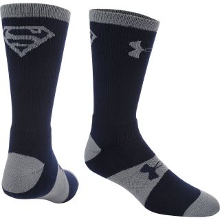 UNDER ARMOUR Mens Alter Ego Superman Performance Crew Socks   Size: Large,