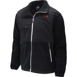 THE NORTH FACE Mens Denali Fleece Jacket   Size: 2xl, Black/white/red
