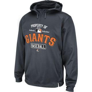 MAJESTIC ATHLETIC Mens San Francisco Giants Property Of Pullover Hoody   Size: