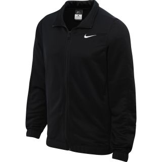 NIKE Mens League Knit Basketball Jacket   Size: Medium, Black/platinum