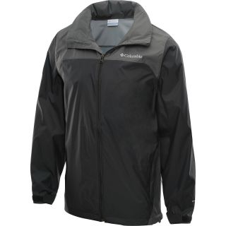 COLUMBIA Mens Glennaker Lake Rain Jacket   Size: 2xl, Black/grill