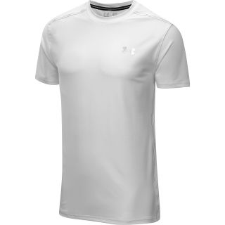 UNDER ARMOUR Mens Coldblack T Shirt   Size: Large, White/silver