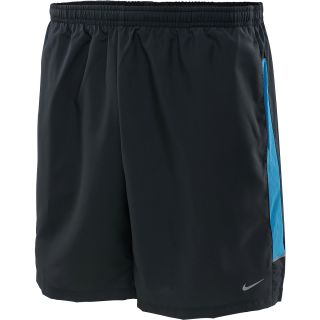 NIKE Mens 7 Woven Running Shorts   Size: 2xl, Anthracite/blue