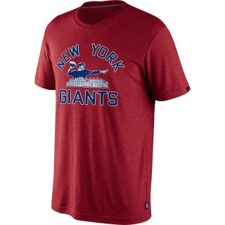 NIKE Mens New York Giants Retro Short Sleeve T Shirt   Size: Small, Gym