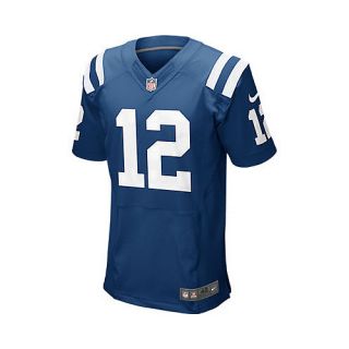 NIKE Mens Indianapolis Colts Andrew Luck Elite Team On Field Jersey   Size: