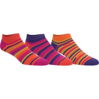 SOF SOLE Womens All Sport Lite No Show Socks   3 Pack   Size: Medium, Stripe