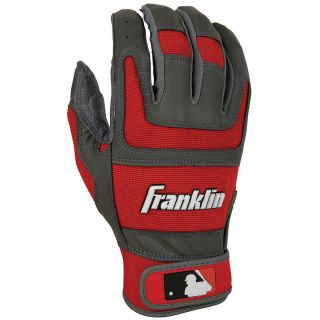 Franklin Shok Sorb PRO Series Adult Glove   Size: Small, Grey/red (10452F1)