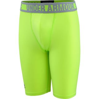 UNDER ARMOUR Boys HeatGear Sonic Fitted 7 inch Shorts   Size Large, Hyper