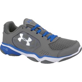 UNDER ARMOUR Mens Strive IV Training Shoes   Size: 10.5, Grey/royal