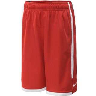 NIKE Boys Triple Double Basketball Shorts   Size: Small, Gym Red/white/black