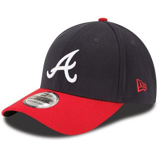 NEW ERA Mens Atlanta Braves Team Classic 39THIRTY Stretch Fit Cap   Size: S/m,