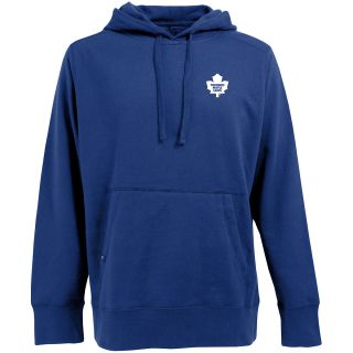 Antigua Mens Toronto Maple Leafs Signature Hooded Pullover Sweatshirt   Size