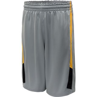 NIKE Mens Hoop Hazard Basketball Shorts   Size: 2xl, Wolf Grey/orange