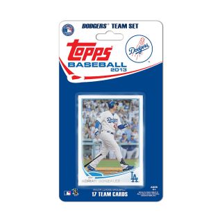 Topps 2013 Los Angeles Dodgers Official Team Baseball Card Set of 17 Cards