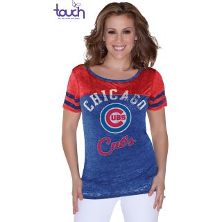 Touch By Alyssa Milano Womens Chicago Cubs Morgan Short Sleeve T Shirt   Size: