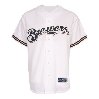 Majestic Athletic Milwaukee Brewers Carlos Gomez Replica Home Jersey   Size: