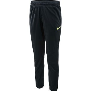 NIKE Womens Knit Soccer Pants   Size: Medium, Black/volt