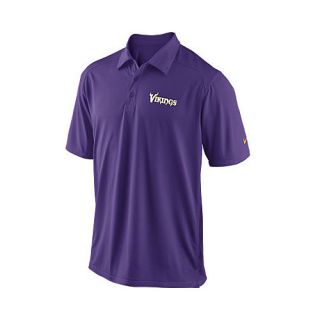 NIKE Mens Minnesota Vikings Dri FIT Coaches Polo Shirt   Size: Medium,