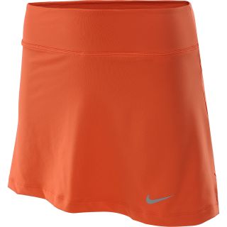 NIKE Womens Straight Knit Skirt   Size: Medium, Turf Orange/silver