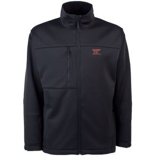Antigua Mens Virginia Tech Hokies Traverse Fleece Back Full Zip Jacket   Size: