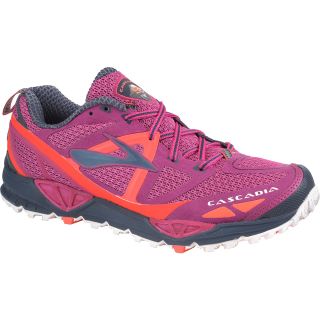 BROOKS Womens Cascadia 9 Trail Running Shoes   Size: 10, Festival Fuchsia