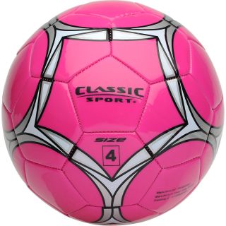 CLASSIC SPORT Soccer Ball   Size: 3, Pink