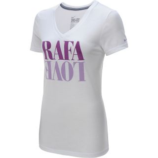 NIKE Womens Rafa Love Short Sleeve Tennis T Shirt   Size: XS/Extra Small,