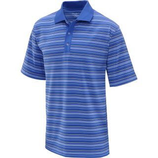 TOMMY ARMOUR Mens Striped Short Sleeve Polo   Size Xl, Dazzling Blue