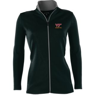 Antigua Virginia Tech Hokies Womens Leader Full Zip Jacket   Size: Small,