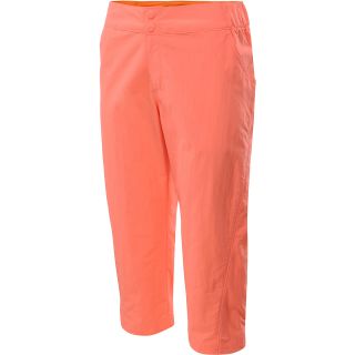 COLUMBIA Womens Suncast Capri Pants   Size: Xsmall20, Hot Coral