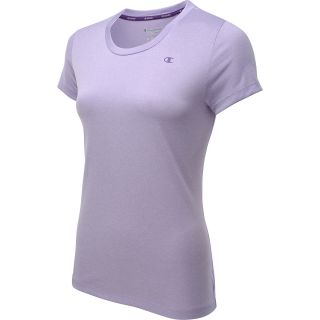CHAMPION Womens Vapor PowerTrain Heather Short Sleeve T Shirt   Size: Xl,