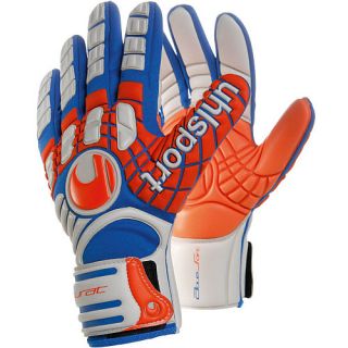 uhlsport Akkurat Aquasoft Soccer Keeper Gloves   Size: 9 (1000785 01 09)