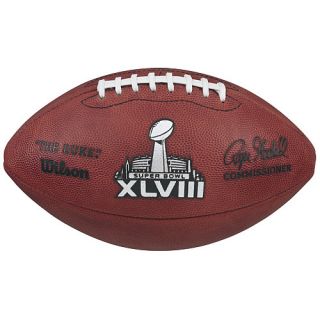 Super Bowl XLVIII Game Ball   Size Official