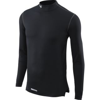 UNDER ARMOUR Mens ColdGear Fitted Long Sleeve Mock Neck Shirt   Size: 2xl,