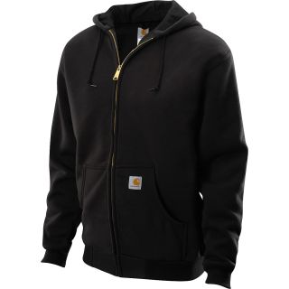 CARHARTT Mens Thermal Lined Hooded Zip Front Sweatshirt   Size: 2xl, Black