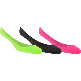 SOF SOLE Womens Hidden Footie Socks   3 Pack   Size: Medium, Pink/green