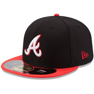 NEW ERA Mens Atlanta Braves Diamond Era Pop 59FIFTY Fitted Cap   Size 7.25,