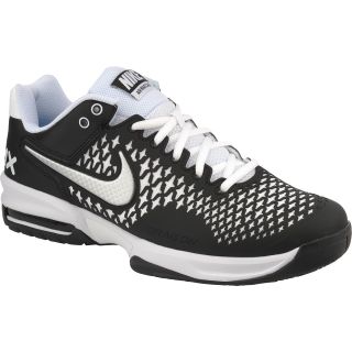 NIKE Mens Air Max Cage Tennis Shoes   Size: 13, Black/white/silver