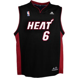 adidas Youth Miami Heat Lebron James Revolution 30 Replica Road Jersey   Size: