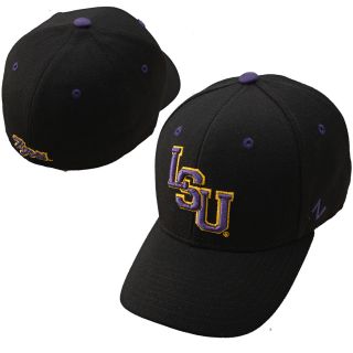 Zephyr Louisiana State University Tigers DH Fitted Hat   Black   Size: 6 7/8,