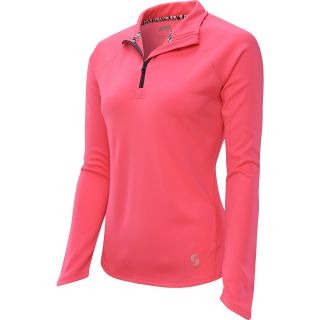 SOFFE Juniors Nu Wave 1/4 Zip Long Sleeve Top   Size: XS/Extra Small, Cotton