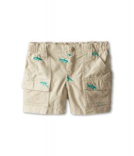 Columbia Kids Half Moon Embroidered Short Boys Shorts (Beige)