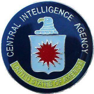 Central Intelligence Agency (CIA)   1" Diameter Circular Lapel Pin: Patio, Lawn & Garden